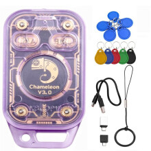 Chameleon V3.0 RFID Chip Reader Card Emulator ID IC Tag Copyer NFC Reader Writer+5XCUID/UID Keychain