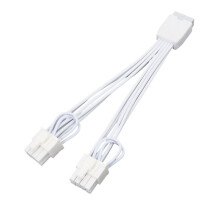 PCIE5.0 GPU 16-Pins Naar 8-Pins Kabel 12+4-Pins Vrouwelijk Naar Dubbele 8-Pins (6+2) Mannelijke Kabel voor Voeding met 12+4-Pins 12VHPW-Poort B