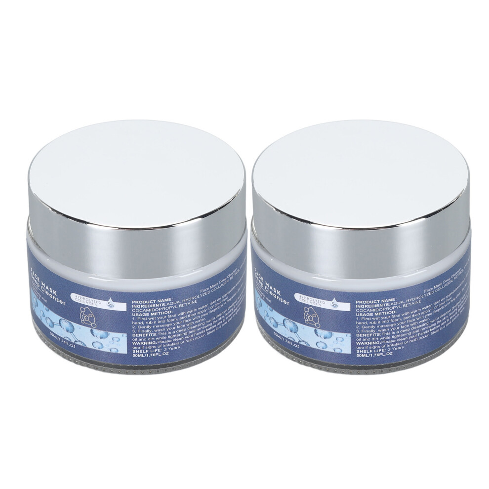 2 Pcs 50ml Man Cleansing Mask, Pore Cleanse