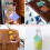 120 Pcs Square Acrylic Keychain Blanks Tassels Set Including Acrylic Blanks Silver 7