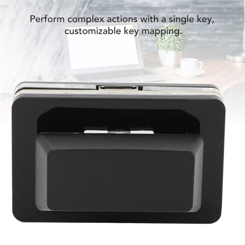 Programmable Macro PC Keyboard, USB Single Keyboard Type C Wired User Defined Single Buttons Mechanical Keyboard