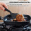 Silicone Spatula Pancakes Shovel Omelette Spatula Turner for Eggs Fish Pancake Kitchen Scraper Black 3