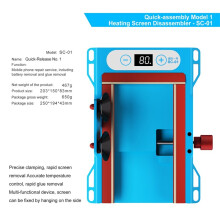 SC01 LCD Screen Remover Screen Separator Heating Machine Adjustable 20-100 for Phone Frame Heating Adhesive Remover