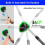 Windshield Cleaning Tool, Extendable Handle with 4 Washable Pads for Car Window and Windshield Cleaning 3