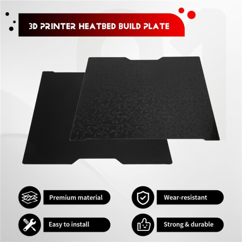 Placa de Construção para Impressora 3D para  H2C, Feita com PEI Liso, PEO e PET. 1