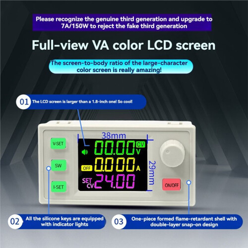 SK180X CNC  Adjustable Regulated Power Supply Constant Voltage and Constant Current Module 9A 180W
