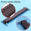 Brown Vintage Style Guitar AMP Amplifier Leather Handle 6