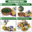 2 Sets Artificial Hanging Violet Flowers with Baskets 2