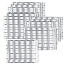 Jednorazowe Aluminiowe Wkładki do Grilla, Idealne do Grillowania w Parkach Publicznych, na Świeżym Powietrzu, na Kempingu, 10 Szt.