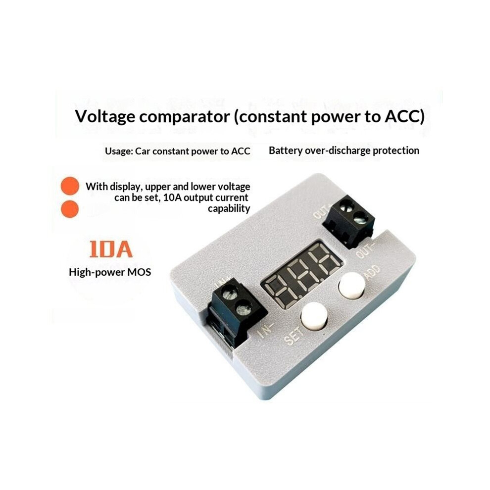 Photos - Other Electrical Equipment Zandona 12V Voltage Comparator, Battery Under-Voltage over-Discharge Prevention, Low-Voltage Power Failure Protection Module 