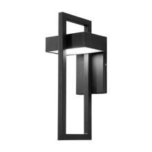 Hohle Design-Wandleuchte für Balkon, Terrasse oder Garten, Wasserdicht, Kaltweiß LED-Licht