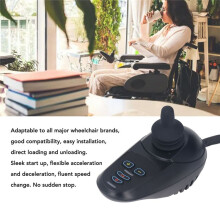 Elektryczny Joystick do Wózka Inwalidzkiego DC24V 45A z Funkcją Hamulca