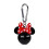 Minnie Mouse Minnie Mouse Head Rubber Keyring 3