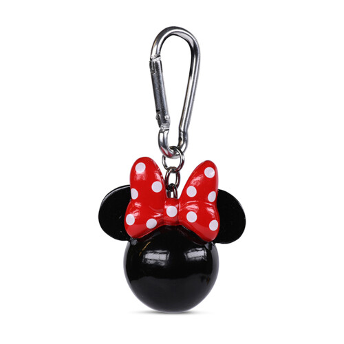 Minnie Mouse Minnie Mouse Head Rubber Keyring 2