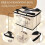 Bread Proofing Box with Heater for Precise Temperature Fermentation, Folding Zippered Dough Proofer Warming Box US Plug 2