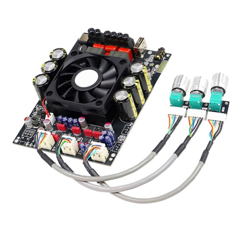 300Wx2  Digital Amplifier Board Module TPA3255 with High/Low Frequency Adjustment, for DIY Audio Speaker System 2