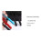 Plastic Zipper Puller, Plastic Puller, Climbing Zipper Tail Rope, Backpack Zipper Rope Gray 5