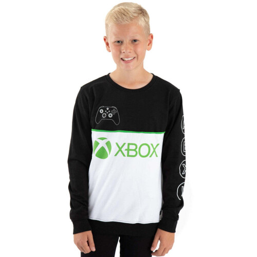 Xbox (9-10 Years, Black/White/Green) Xbox Boys Sweatshirt 2