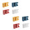 Punch Free Wall Mounted Organizer Remote Control Storage Box Mobile Phone Plug Wall Holder Multifunctional Storage Rack 8
