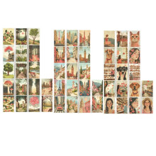 3Rolls/Bag Simple Life Large Size Aquascape Tape DIY Handbook Material Decorative Stickers B
