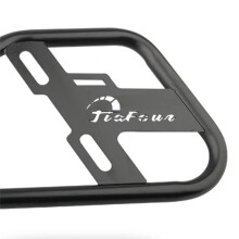 JIAFOUR Motorcycle Left Saddle Bag Side Trunk Bag Support Bracket Side Trunk Bag Holder for Hunter 350 2022-2023