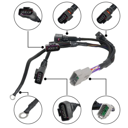 Kit di Conversione con Cablaggio, Bobine di Accensione e Modulo di Controllo 'Accensione (ICM) per  A4, per   B5,   1.8T e 2