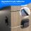 2 PCS Black Password Fridge Lock with Strong Adhesive 6