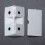 180Pcs Shelf Cabinet 90 Degree Plastic Corner Braces Angle Brackets White 6