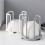 Retractable Desktop Dish Rack Dish Storage Rack Storage Rack Drain Cup Rack Kitchen White 5