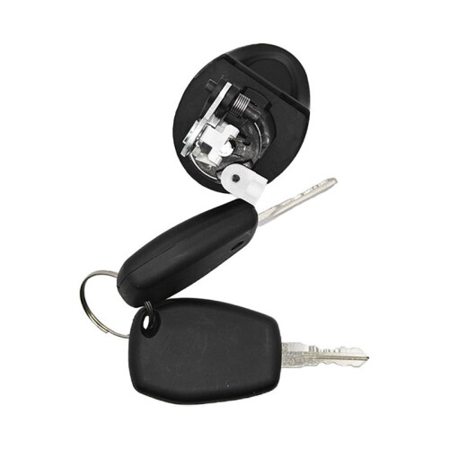 Tailgate Trunk Back Lock with Two Keys for  Twingo Logan 7701367940 2