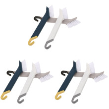 Set Of 3 Multi Function Cleaning Brush Brushes Small Spaces Sink For