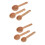 6 Pcs Household Coffee Scoop Measuring Bean Multi-Function 1