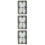 3 Pcs Car Self-Adhesive Clock Thermometer Battery Small Decor In 7