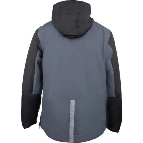 Dickies (S, New Grey/Black) Dickies Mens Generation Overhead Contrast Waterproof Jacket 1