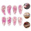 16Pcs Guzheng Practice Nail Tools Assorted Color Comfortable Fit 10