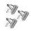3Pièces Robinet Distributeur Vin Argent Résistant Usage Pro 4