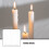 50Pièces Mèches De Bougie Coton Avec Base Métal Pour DIY 5