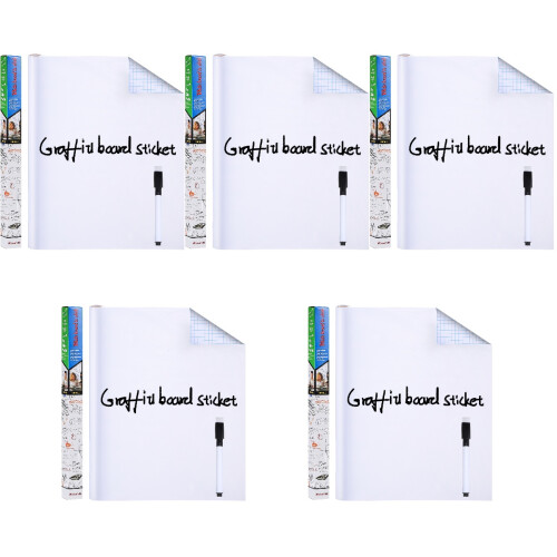 5Rouleaux Sticker Tableau Autocollant Pour Maison Surface Lisse