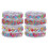 8Rouleaux De Rubans Strass Acryliques Multicolores Adhésifs Pour DIY 1