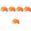5Rouleaux Bordure Remplaçable Colorée Stickers Vinyle Pour Bricolage 4
