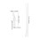 5Ensembles Pailles Réutilisables Souples Transparentes Pour Jus 2