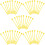 50Pcs Yellow Drumsticks for Beginners Durable Musical Mallets 7