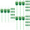 150Pcs Party Cocktail for Decor 5