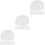 72Pièces Capuchons Clés Flûte Silicone Transparent Protection Douce 4