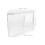 2Pièces Bac ABS Transparent Hamster Toilette Bain Accessoires Sable 2