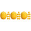 24Pcs Mini Artificial Lemon Models Yellow Resin Lifelike Decor Props 3