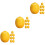 24Pcs Mini Artificial Lemon Models Yellow Resin Lifelike Decor Props 4