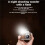 1080P Câmera Digital Retro Gravador de Vídeo Luz de Preenchimento LED Tela IPS de 0,96 Polegadas Câmaras Digitais  Portáteis B 8