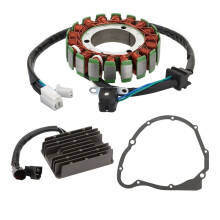 22690-AA491 Motorcycle Stator Coil with Rectifier 32101-10F10 32800-41F10 11483-10F00 for VL1500 Boulevard