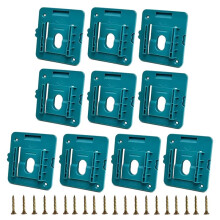 10 Stuks Accuhouders voor Wandmontage voor 18V voor BL1860 BL1850 BL1840 BL1830 Accu'S, Beugelopslag voor Magazijn